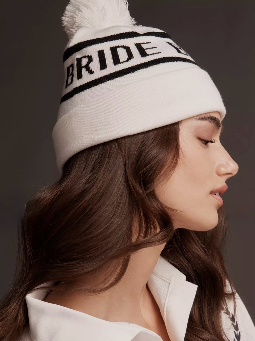NEW SOLD OUT Anthropologie Weddings Unreal Fur Bride Beanie